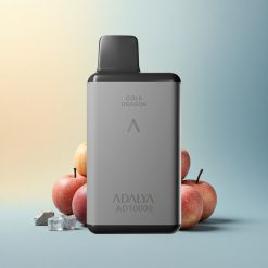 Adalya AD 10000 Blau Eis Grau Aluminium 650mAh