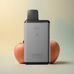 Adalya AD 10000 Die Zwei Äpfel mit Sandstrahlgummi-Lack und 650 mAh