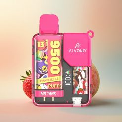Aivono Aim Tank 9500 Erdbeereis 18ml 650mAh