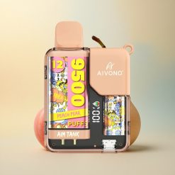 Aivono Aim Tank 9500 Pfirsich-Birne 650mAh 5% Nikotin