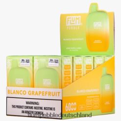 JD4B11 Flum Pebble Berlin FLUM PEBBLES 6000 Züge 10 Packungen Blanco-Grapefruit